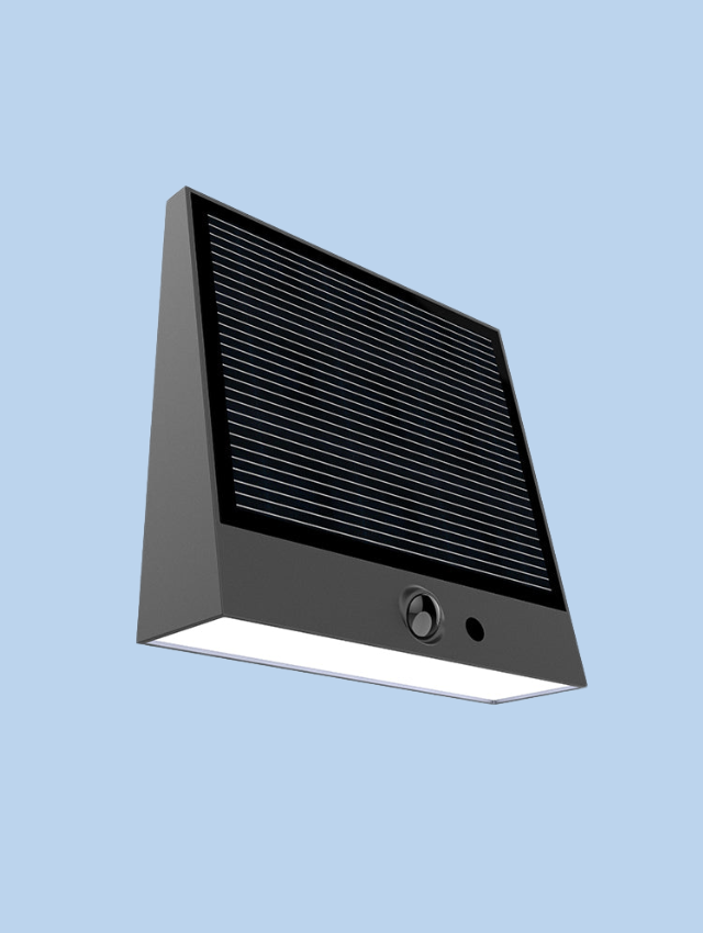 Lampara solar de pared CUBE 25 de 1000 lumenes Lampara solar de pared CUBE 25 de 1000 lumenes
