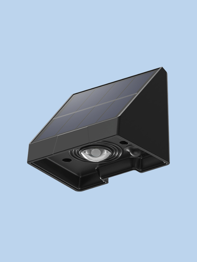 Lampara solar decorativa de jardin y pared M0622