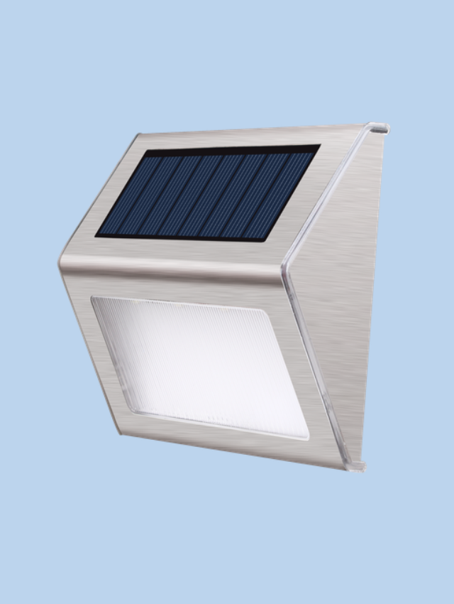 Mini lampara solar de excelente iluminacion para escaleras o pasillos M0405 Mini lampara solar de excelente iluminacion para escaleras o pasillos M0405